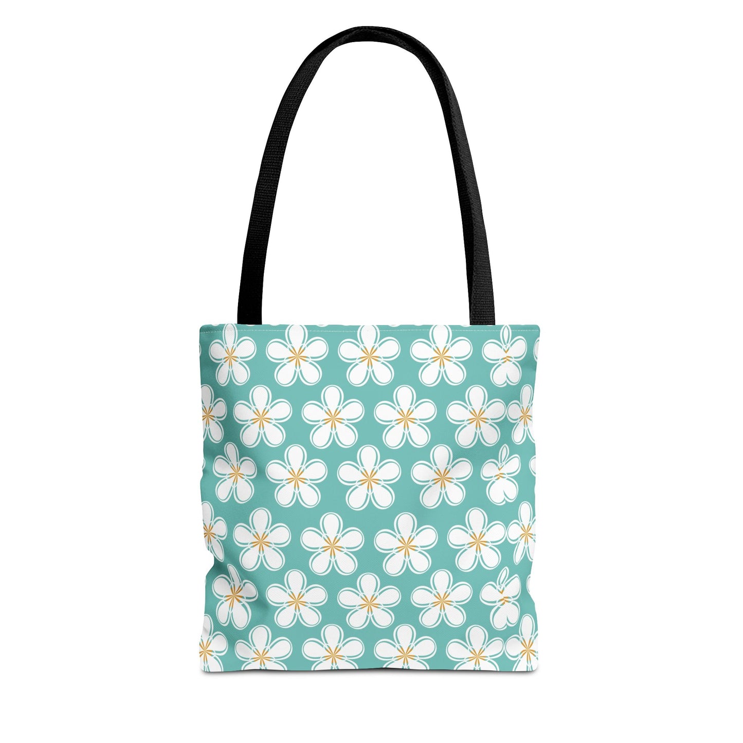 Tealberry Blooms Canvas Tote Bag