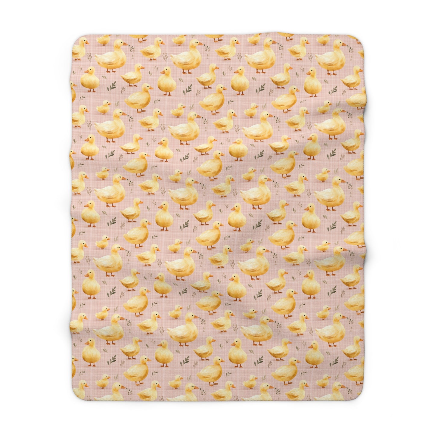 Ducky Daydream Fleece Blanket