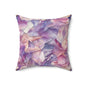 Ethereal Bloomscape Throw Pillow
