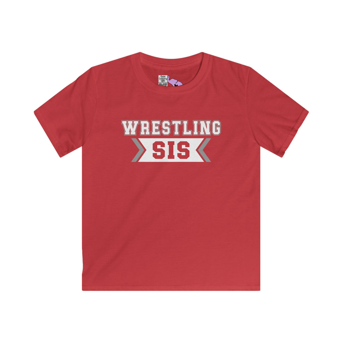 Wrestling Sis Youth Softstyle Tee