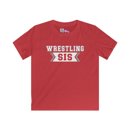 Wrestling Sis Youth Softstyle Tee