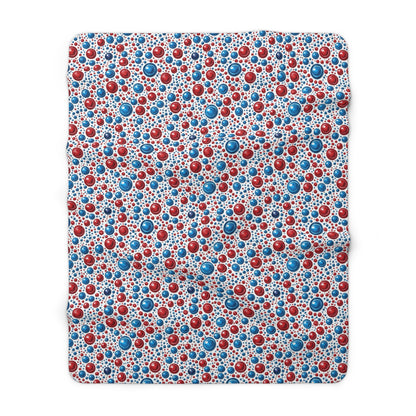 Freedom Dots Fleece Blanket