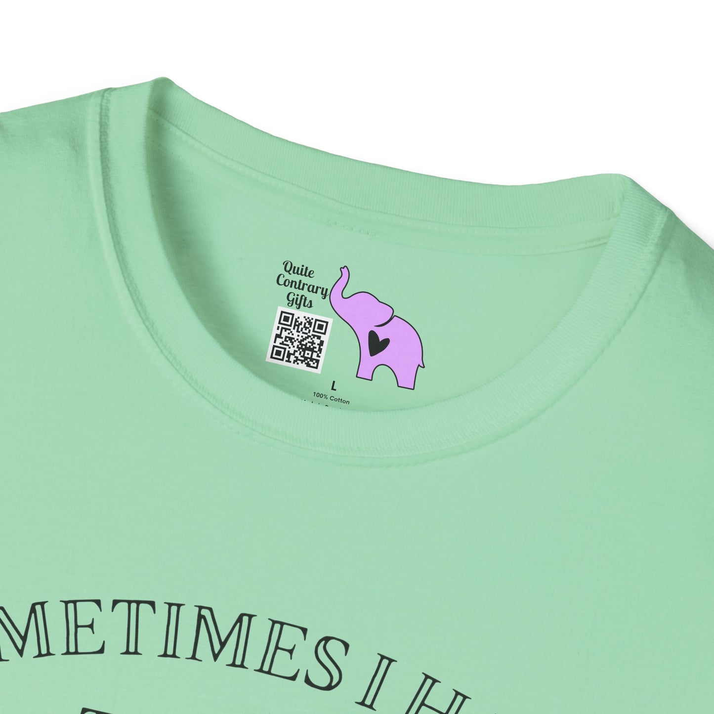 Sometimes I Have To Tell Myself That It's Just Not Worth The Jail Time Adult T-shirt