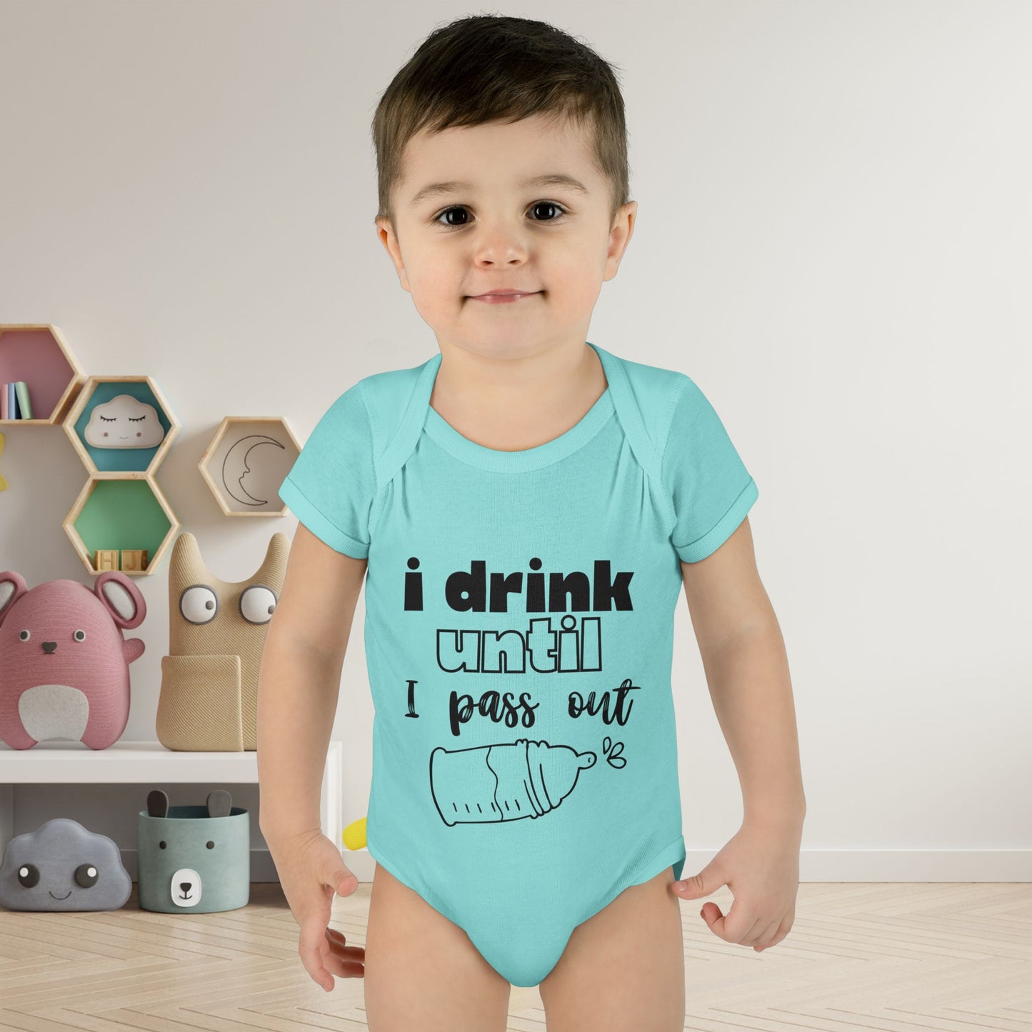 I Drink Until I Pass Out Infant Baby Rib Bodysuit