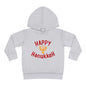 Happy Hanukkah Toddler Pullover Fleece Hoodie