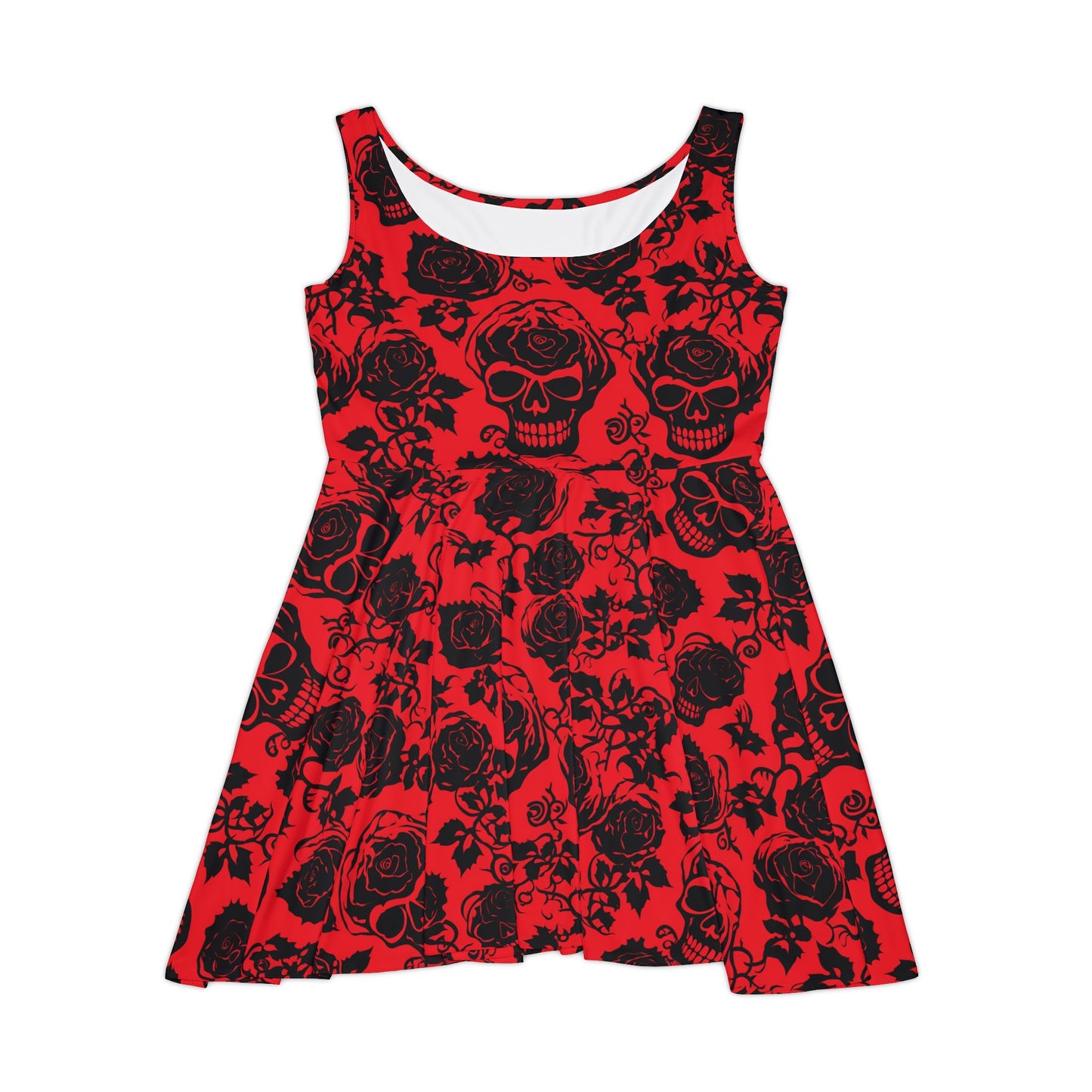 Crimson Masquerade Women's Skater Dress