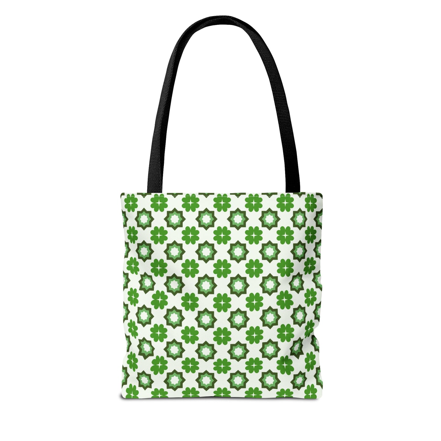 Emerald Star Garden Canvas Tote Bag