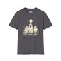 Creepy Ghost Trio Adult T-shirt