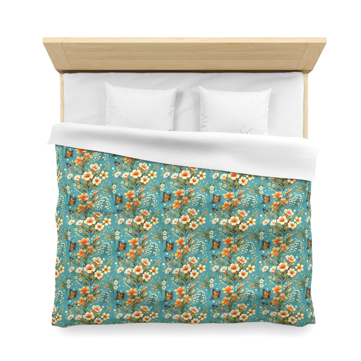 Petals & Wings Microfiber Duvet Cover