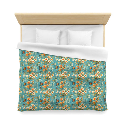 Petals & Wings Microfiber Duvet Cover