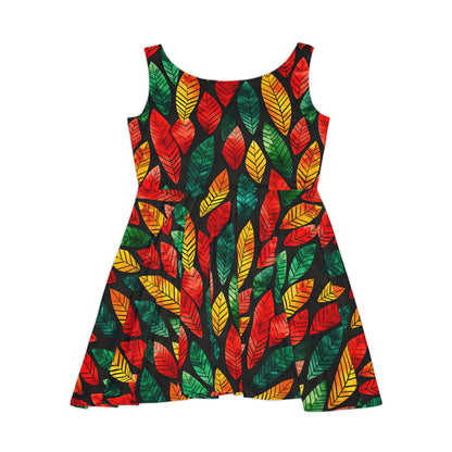 Festival Fire Women's Skater Dress