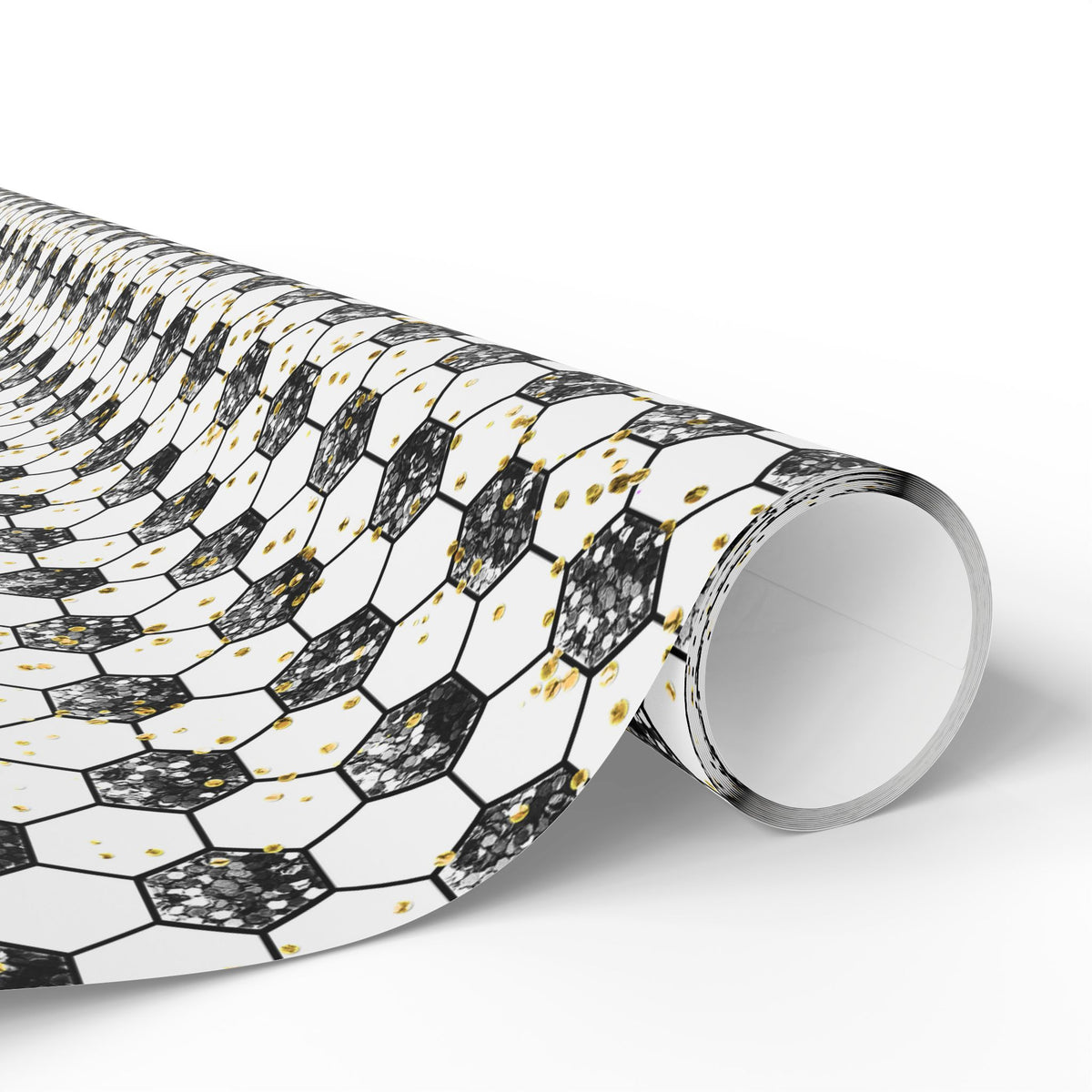 Soccer Gold Rush Wrapping Paper