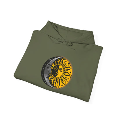 Sun Moon Stars Heavy Blend™ Hooded Sweatshirt