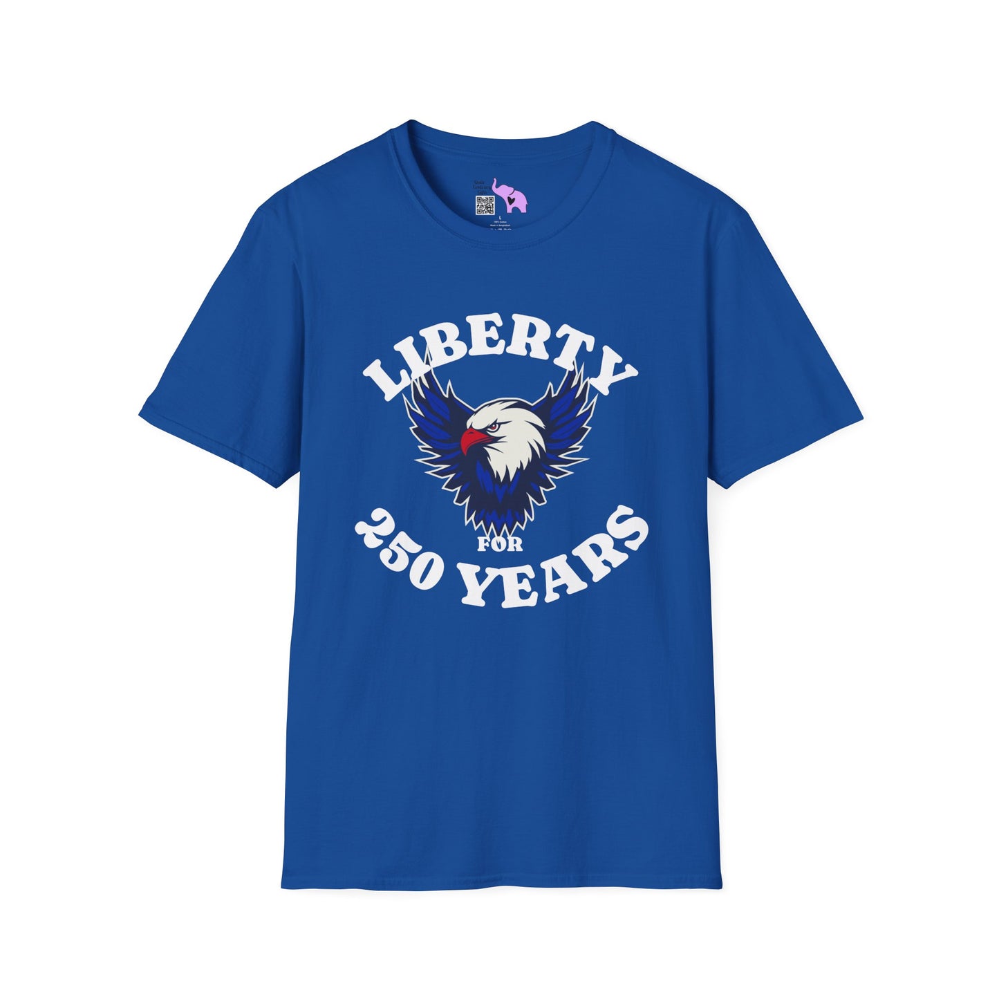 Liberty for 250 Years (Eagle) Adult T-shirt