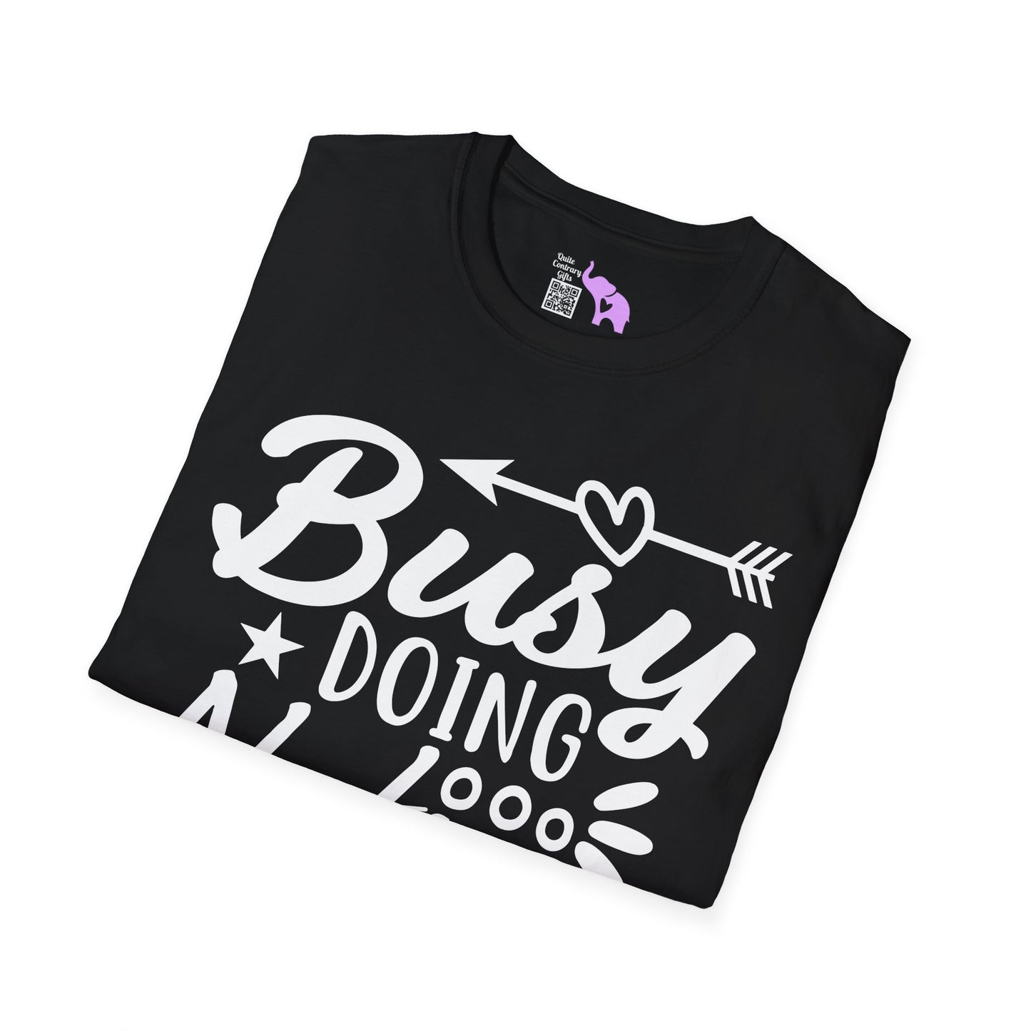 Busy Doing Nothing Adult T-shirt