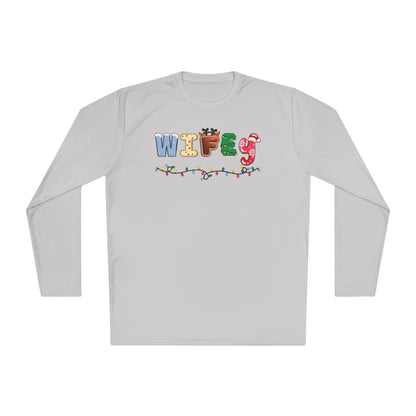 Christmas Wifey Adult Long Sleeve Tee