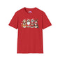 Santa Claus Cats Adult T-shirt