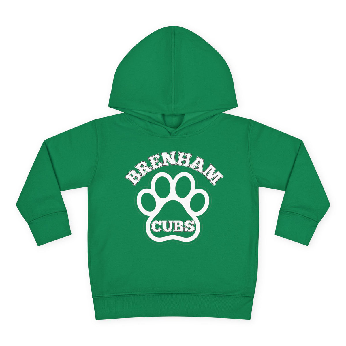 Brenham Paw Pride Toddler Hoodie