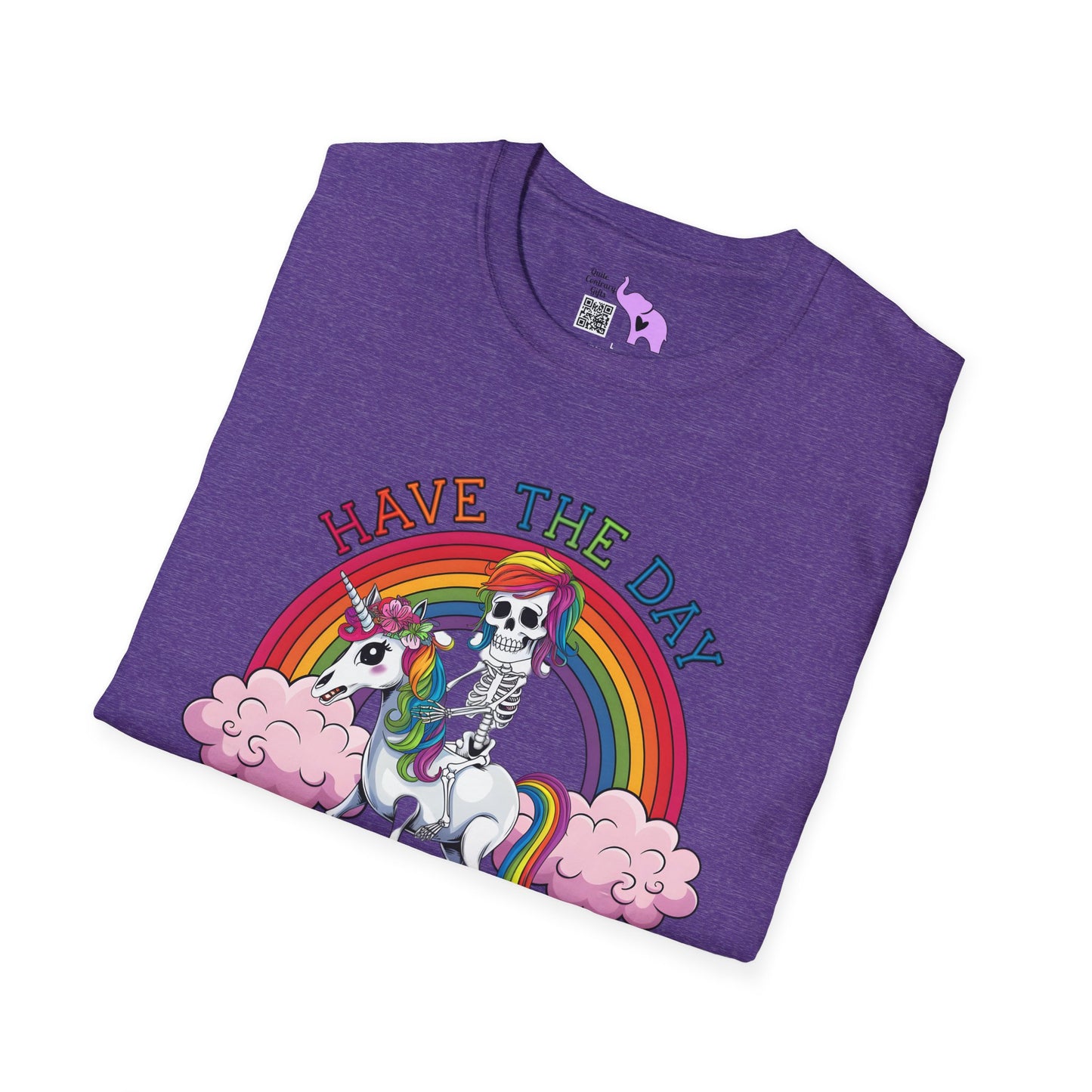 Have The Day You Deserve (Rainbow) Adult T-shirt