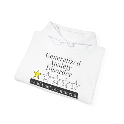 Generalized Anxiety Disorder 1 Star Would Not Recommend Heavy Blend™ Hooded Sweatshirt