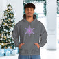Large Snowflake Adult Heavy Blend™ Hooded Sweatshirt