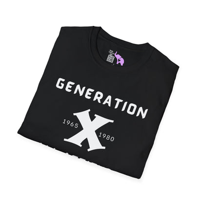 GenX w/years All Attitude No Cares T-shirt