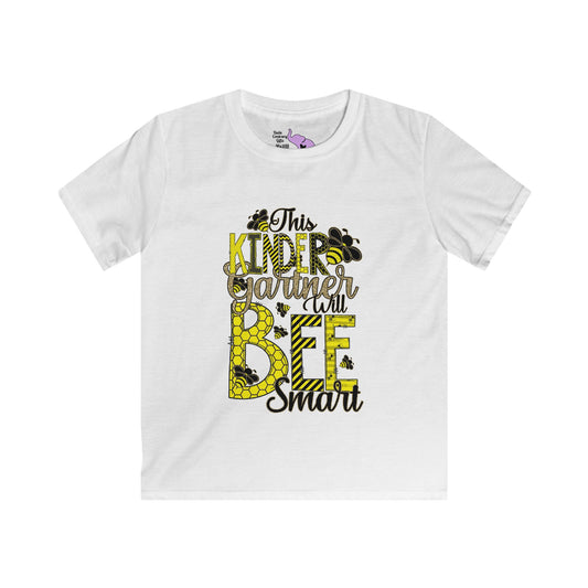 This Kindergartner Will Bee Smart Youth Softstyle Tee