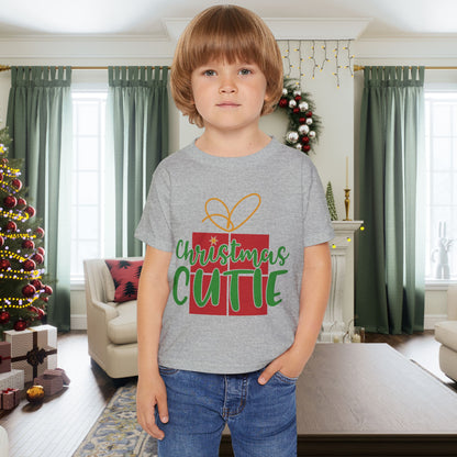 Christmas Cutie Heavy Cotton™ Toddler T-shirt