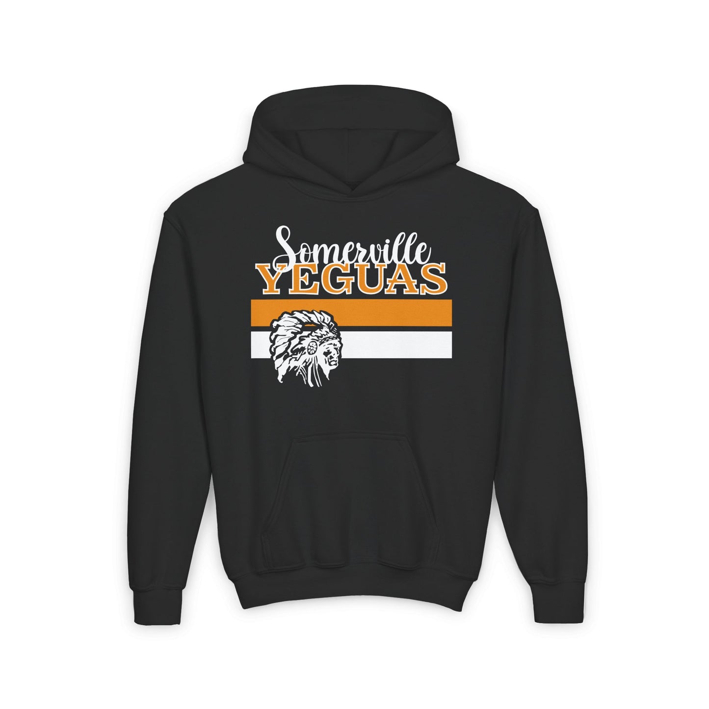 Somerville Yeguas w/Mascot Youth Heavy Blend Hoodie