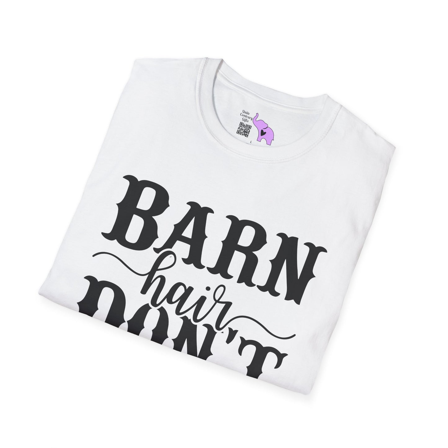 Barn Hair Don't Care Adult T-shirt