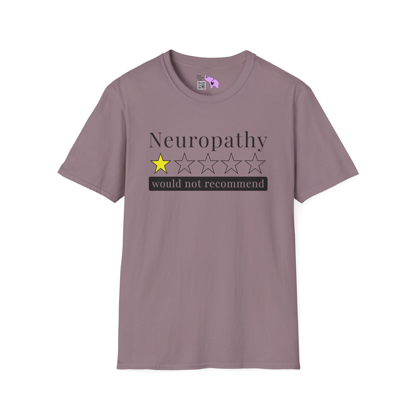 Neuropathy 1 Star Would Not Recommend Adult T-shirt