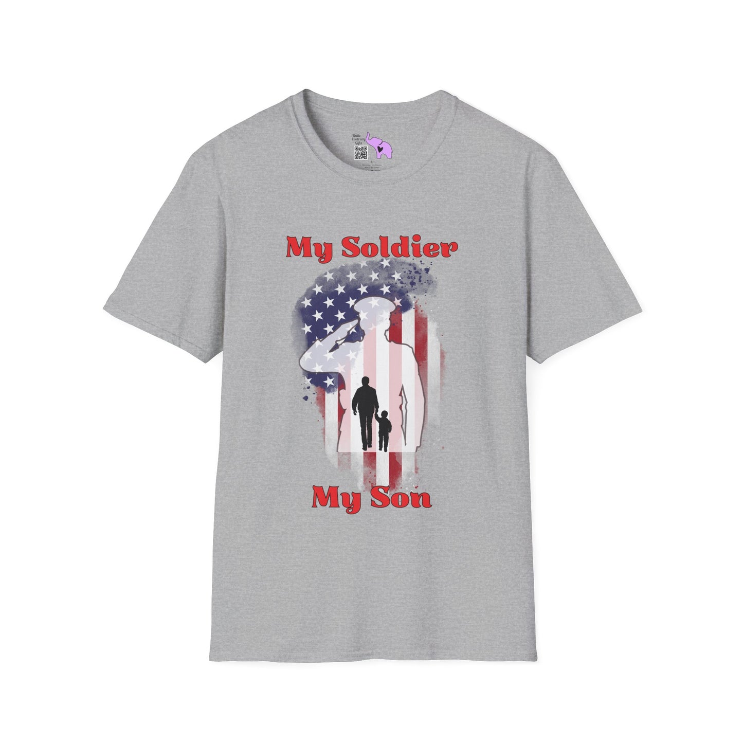 My Soldier My Son (Dad) Adult T-shirt