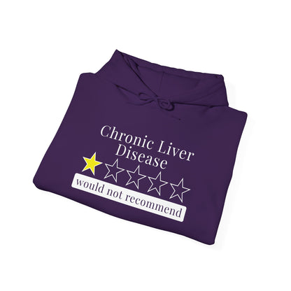 Chronic Liver Disease 1 Star Would Not Recommend Heavy Blend™ Hooded Sweatshirt