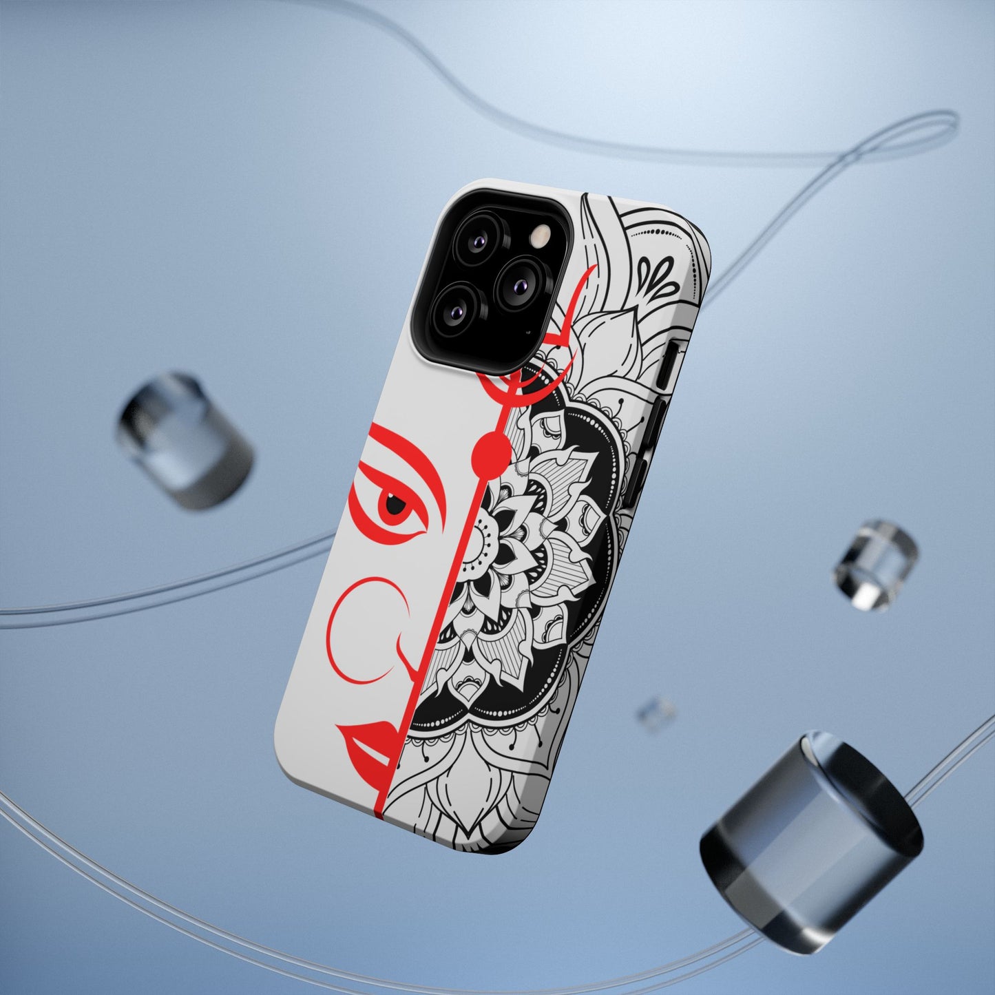 Goddess Durga Mata w/Manala MagSafe® Compatible Tough Case for iPhone