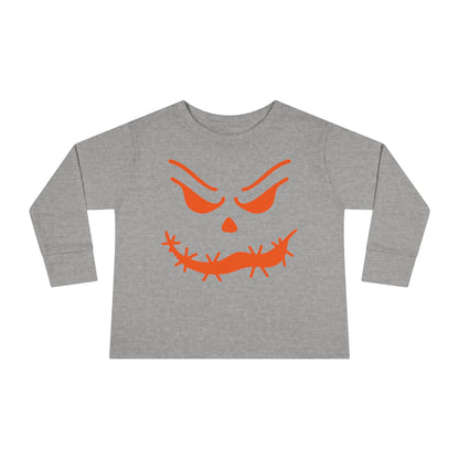 Loopy Jack-O-Lantern Toddler Long Sleeve Tee