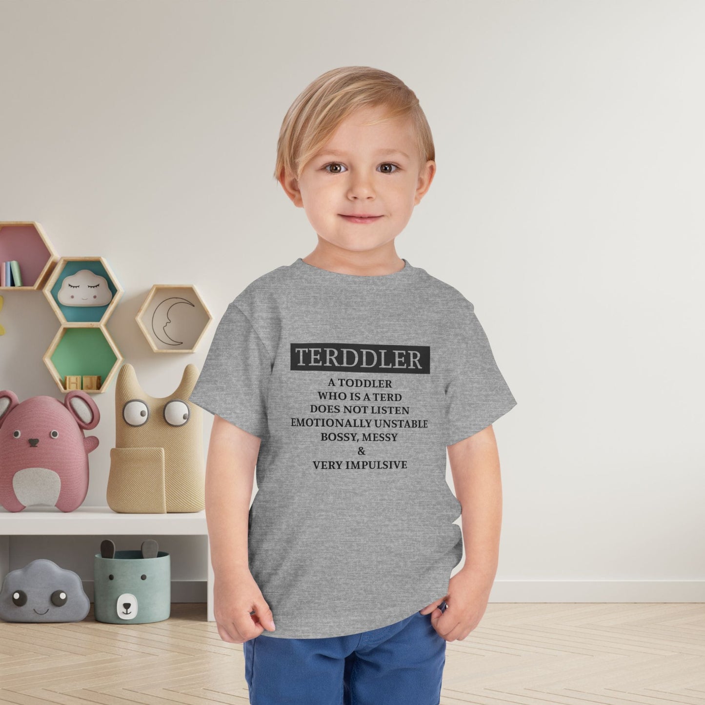Terddler Definition Toddler Tee