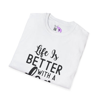 Life Is Better With A Dog Adult T-shirt