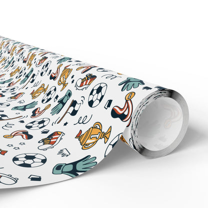 Little Soccer Legends Wrapping Paper