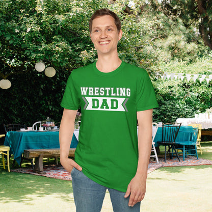Wrestling Dad Adult T-shirt