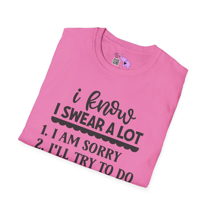 I Know I Swear Alot... Adult T-shirt