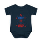 My First 4th of July Baby Rib Bodysuit