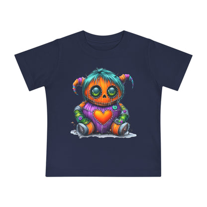 Patchwork Pumpkin Heart Infant T-Shirt