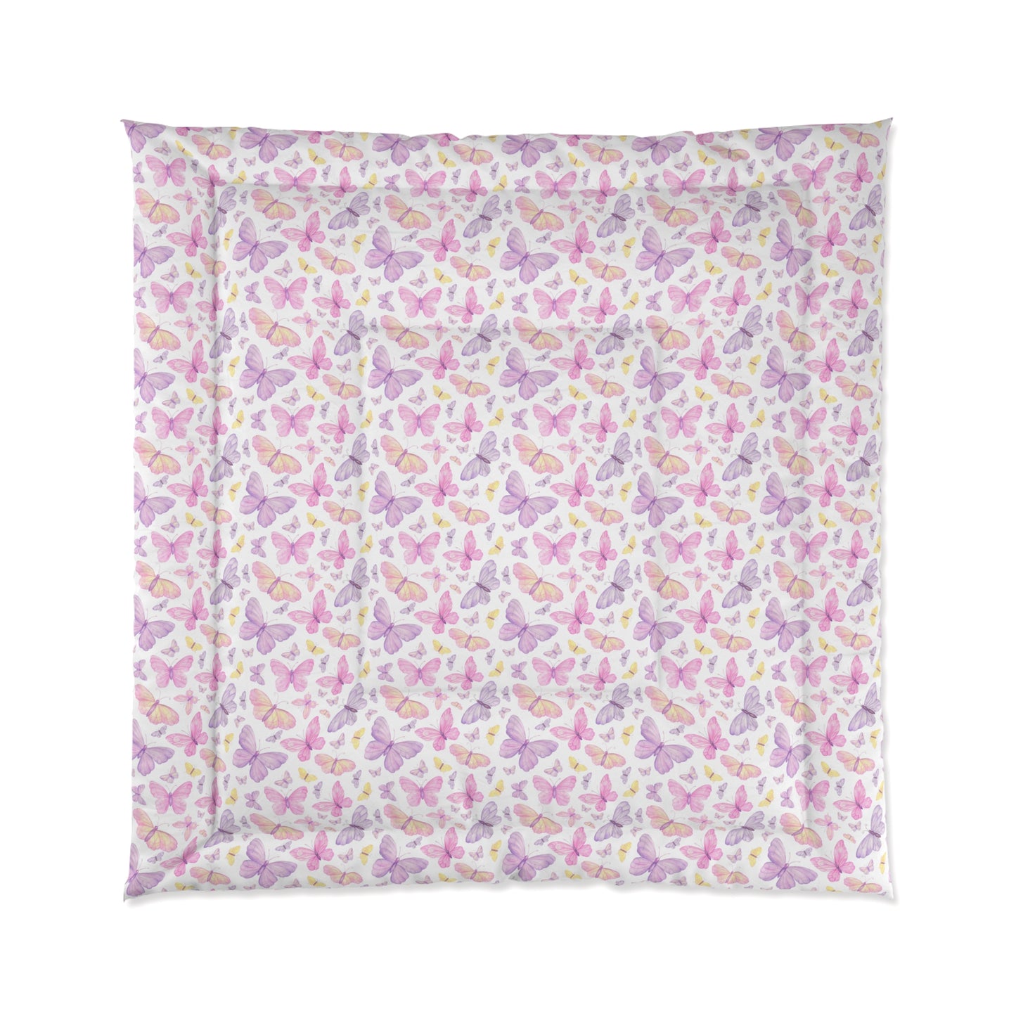 Pastel Butterfly Dreams Basic Bedding Set
