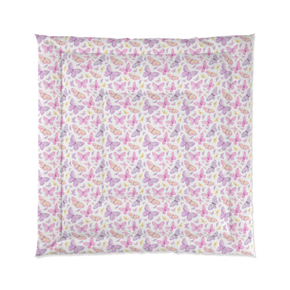 Pastel Butterfly Dreams Basic Bedding Set