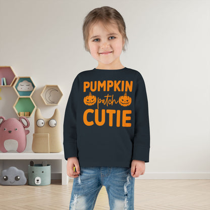 Pumpkin Patch Cutie Toddler Long Sleeve Tee