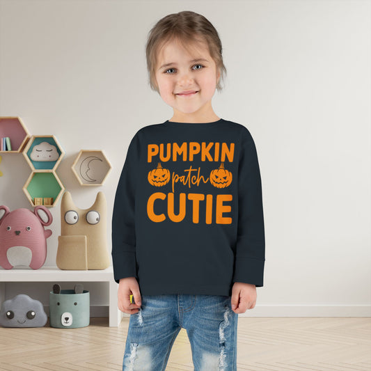Pumpkin Patch Cutie Toddler Long Sleeve Tee