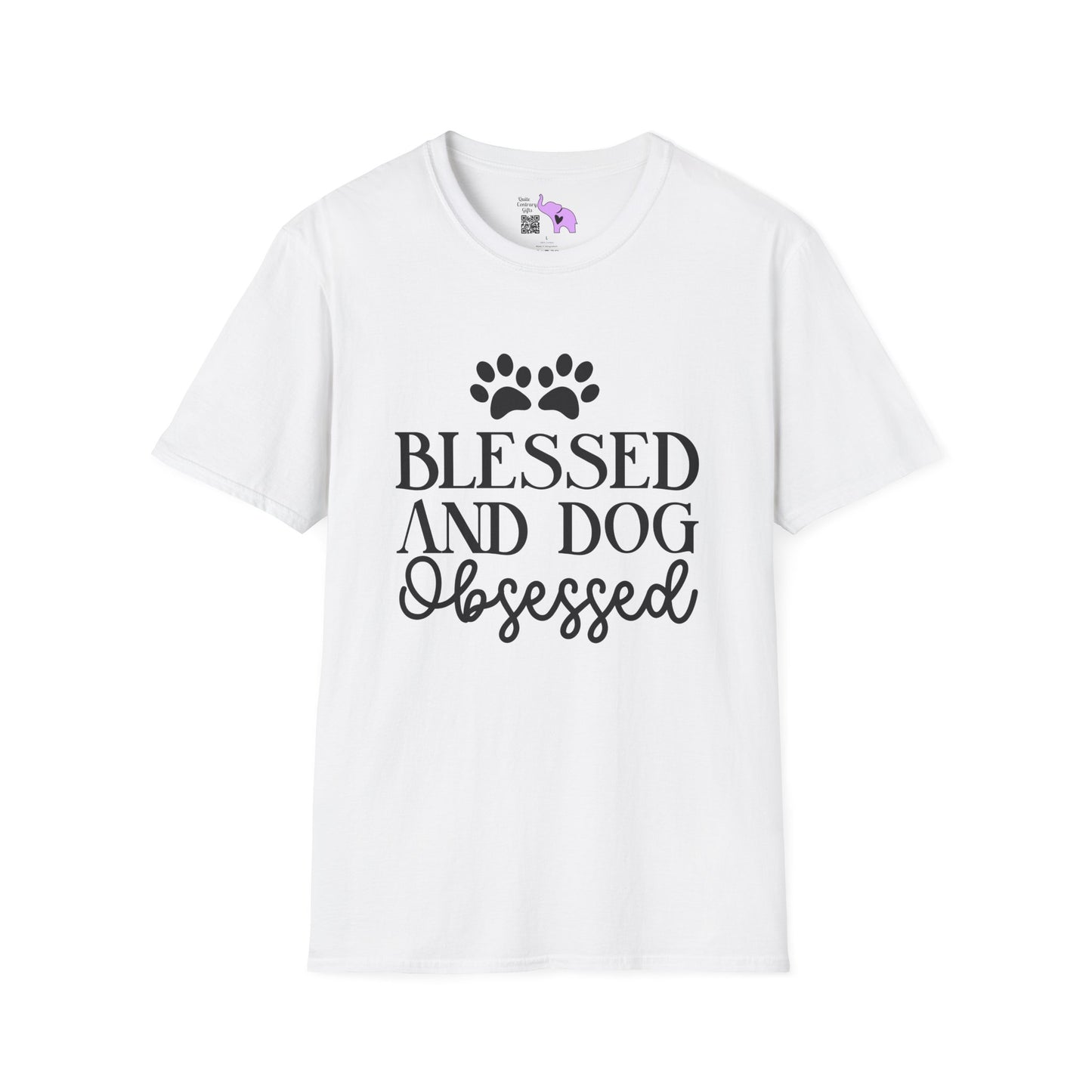 Blessed And Dog Obsessed Adult T-shirt