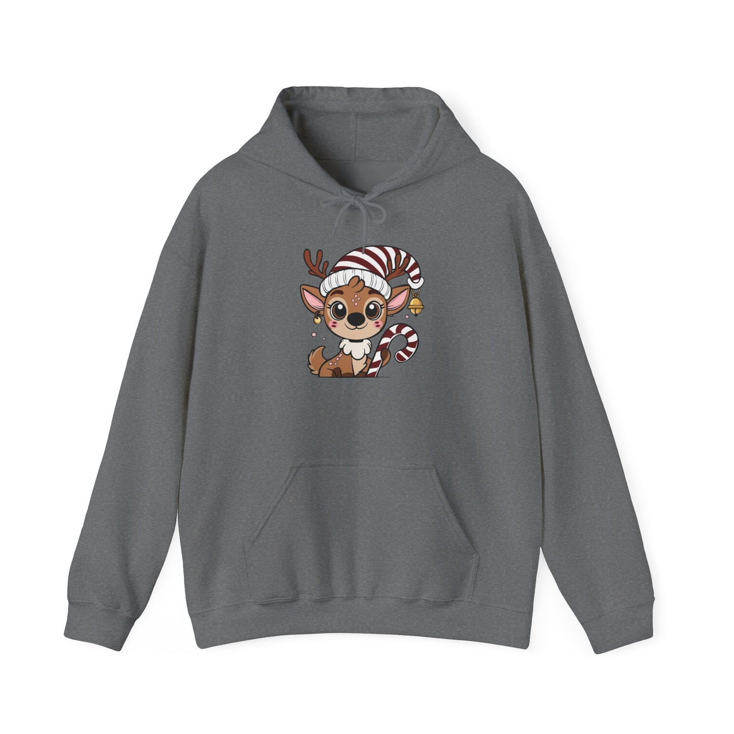 Santa's Little Deer Adult Heavy Blend™ Hoodie