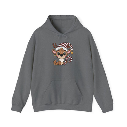 Santa's Little Deer Adult Heavy Blend™ Hoodie