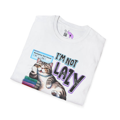 I'm Not Lazy I Just Enjoy Doing Nothing Adult T-shirt